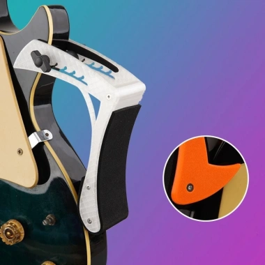 Tựa chân đàn guitar NLINNI điều chỉnh tiện dụng - Di động chuyên nghiệp, hỗ trợ guitar đệm và âm trầm, giá ưu đãi 342,100₫