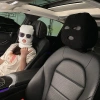 Tựa đầu ô tô cá tính ngộ nghĩnh bọc đầu Tesla đen trắng - Nắp ghế tiện lợi, giảm 17% chỉ 64.692₫ 3
