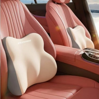 Tựa đầu ô tô Memory Foam hỗ trợ thắt lưng, đệm ngồi văn phòng và ngủ, giảm giá 22% chỉ 86.789₫ 3