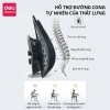 Tựa lưng ghế công thái học Deli - chống còng mỏi lưng, thoáng khí ABS cho mọi ghế, phù hợp dân văn phòng 3