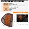 Tựa Lưng Hạt Gỗ Ghế Ô Tô và Văn Phòng - Chống Mỏi Lưng, Thoáng Mát, Giá Ưu Đãi 74.990₫ 2