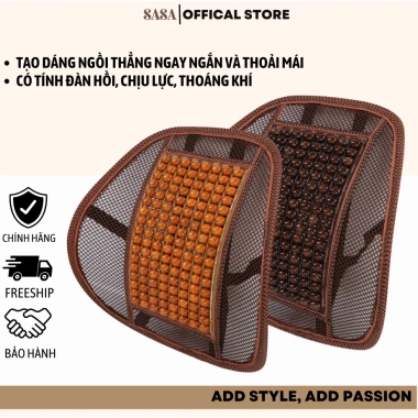 Tựa Lưng Hạt Gỗ Ghế Ô Tô và Văn Phòng - Chống Mỏi Lưng, Thoáng Mát, Giá Ưu Đãi 74.990₫ 7 Tựa Lưng Hạt Gỗ Ghế Ô Tô và Văn Phòng - Chống Mỏi Lưng, Thoáng Mát, Giá Ưu Đãi 74.990₫ 7