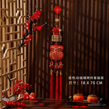 Tua Rua Mặt Dây Chuyền Quả Đỏ 2.025 Năm Mới - Bao Lì Xì Tết, Trang Trí Phòng Khách, Chữ Phúc, Giá 91.558₫ 7