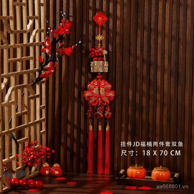 Tua Rua Mặt Dây Chuyền Quả Đỏ 2.025 Năm Mới - Bao Lì Xì Tết, Trang Trí Phòng Khách, Chữ Phúc, Giá 91.558₫ 9