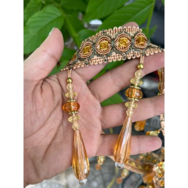 Tua Rua May Rèm Đa Dạng - Tua Trang Trí Ren Hạt, Giá Giảm 200.000₫ (Giá Gốc 246.000₫)