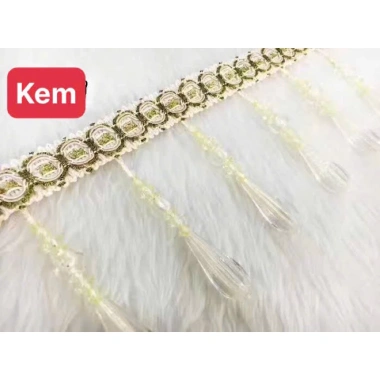 Tua Rua May Rèm Đa Dạng - Tua Trang Trí Ren Hạt, Giá Giảm 200.000₫ (Giá Gốc 246.000₫)