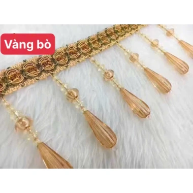 Tua Rua May Rèm Đa Dạng - Tua Trang Trí Ren Hạt, Giá Giảm 200.000₫ (Giá Gốc 246.000₫)