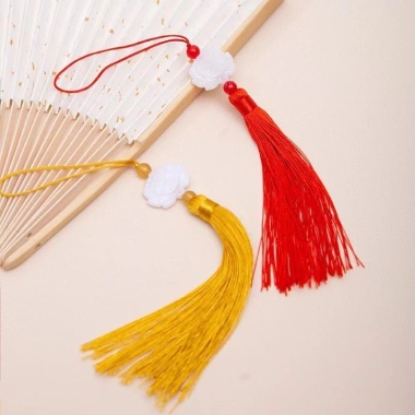 Tua rua ngọc bội hoa sen 22cm handmade - Đẹp đa màu, giá chỉ 20.000₫ 6 Tua rua ngọc bội hoa sen 22cm handmade - Đẹp đa màu, giá chỉ 20.000₫ 6