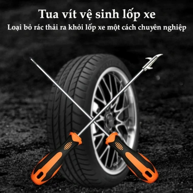 Tua vít cậy đá lốp đa năng tiện lợi cho ô tô và xe máy - Giá chỉ 25.000 VND 7 Tua vít cậy đá lốp đa năng tiện lợi cho ô tô và xe máy - Giá chỉ 25.000 VND 7
