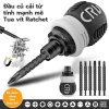 Tua vít trợ lực đảo chiều nam châm thép CR-V bền bỉ đa năng tiết kiệm sức lao động 2