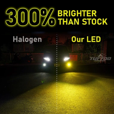 TUFFOO LED sương mù ô tô 3.000K vàng H8/H11/H16/9.006/HB4/881/880/27 - Giá 308.500₫ 3