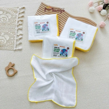 Túi 10 Cái Khăn Sữa Marigo Phú Đô 100% Cotton Mềm Mịn An Toàn cho Da Sơ Sinh - 85.500₫ 7 Túi 10 Cái Khăn Sữa Marigo Phú Đô 100% Cotton Mềm Mịn An Toàn cho Da Sơ Sinh - 85.500₫ 7