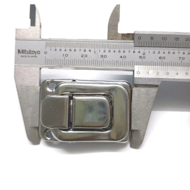 Túi 10 Cái Khóa Bật Tắt Hộp Gương có Vít, Hộp Trang Sức Lớn - Chốt Khóa 5cm, Khóa Cài Vali