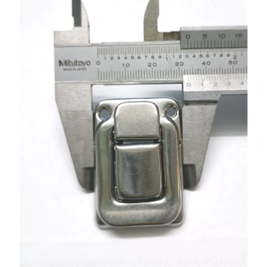 Túi 10 Cái Khóa Bật Tắt Hộp Gương có Vít, Hộp Trang Sức Lớn - Chốt Khóa 5cm, Khóa Cài Vali