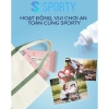 Túi 10 khăn giấy ướt SPORTY PS5 - Nhỏ gọn, an toàn cho trẻ em và người lớn, dày dặn, đóng gói chắc chắn, chỉ 8.000 VND 8