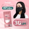 Túi 10 khẩu trang BISOU KF30+ chống nắng UV 96% - Nhiều màu xanh rêu, chỉ 17.000₫ 2