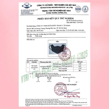 Túi 10 khẩu trang BISOU KF30+ chống nắng UV 96% - Nhiều màu xanh rêu, chỉ 17.000₫ 6