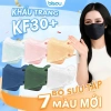 Túi 10 khẩu trang BISOU KF30+ chống nắng UV 96% - Nhiều màu xanh rêu, chỉ 17.000₫ 7