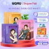 Túi 10 miếng dán giữ nhiệt thảo dược Womu Cô Gái - Giữ 14h, giảm đau bụng kinh, giá 99.000 VND