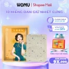 Túi 10 miếng dán giữ nhiệt thảo dược Womu Cô Gái - Giữ 14h, giảm đau bụng kinh, giá 99.000 VND 10