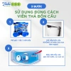 Túi 10 viên khử mùi tẩy bồn cầu 2X - Diệt khuẩn, tẩy sạch vết bám, giá 5.610₫ 2