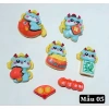 Túi 100 Charm + Sticker Tết Miwy - Năm Mới DIY Trang Trí, Dép Sục Giá 35.000 6