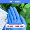 Túi 100 chiếc Găng tay cao su xanh Nitrile siêu bền, dày dặn co giãn - 90.000đ 2