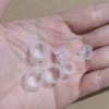 Túi 100 chum nhựa to nhỏ - Đựng mực xăm, keo móng, nối mi tiện lợi, tiết kiệm 15k 3