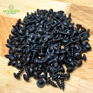 Túi 1.000 con Ốc vít nhọn M3 đủ loại Nhiều kích thước - Linh Kiện Quỳnh Diễn