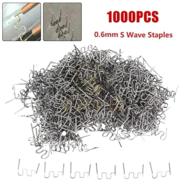 Túi 1.000 Đinh Ghim Hàn Nhựa – Thép Không Gỉ 0,8mm, Chất Lượng, Giá 90.000₫