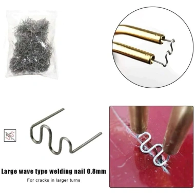 Túi 1.000 Đinh Ghim Hàn Nhựa – Thép Không Gỉ 0,8mm, Chất Lượng, Giá 90.000₫