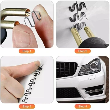 Túi 1.000 Đinh Ghim Hàn Nhựa – Thép Không Gỉ 0,8mm, Chất Lượng, Giá 90.000₫