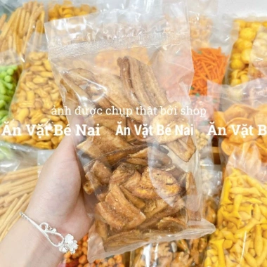 Túi 100g Snack ăn vặt - Bánh quẩy sấy giòn, Bim bim đa dạng, Giá 12.997 VND 6 Túi 100g Snack ăn vặt - Bánh quẩy sấy giòn, Bim bim đa dạng, Giá 12.997 VND 6