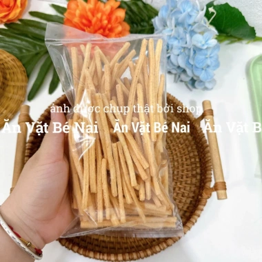 Túi 100g Snack ăn vặt - Bánh quẩy sấy giòn, Bim bim đa dạng, Giá 12.997 VND