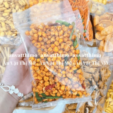Túi 100G Snack ăn vặt tổng hợp - Bánh quẩy sấy giòn, Bim Bim đa dạng, Giá 14.693 VND