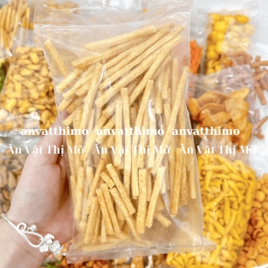 Túi 100G Snack ăn vặt tổng hợp - Bánh quẩy sấy giòn, Bim Bim đa dạng, Giá 14.693 VND 6 Túi 100G Snack ăn vặt tổng hợp - Bánh quẩy sấy giòn, Bim Bim đa dạng, Giá 14.693 VND 6