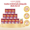 Túi 12 lọ Yến sào Win'sNest Kids 20% tổ yến chưng sẵn 70ml cho trẻ em