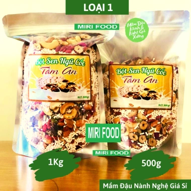 Túi 1kg Bột Củ Sen Ngũ Cốc Mix Hạt Dinh Dưỡng - Giảm Cân EatClean, Granola - Chỉ 107.800 VND 5