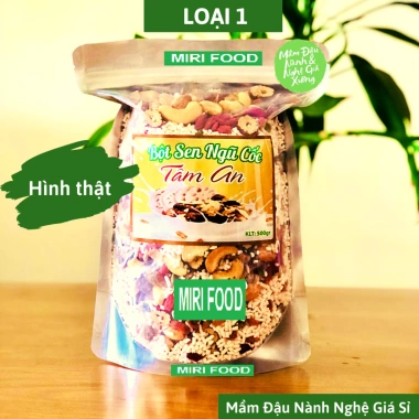 Túi 1kg Bột Củ Sen Ngũ Cốc Mix Hạt Dinh Dưỡng - Giảm Cân EatClean, Granola - Chỉ 107.800 VND 7