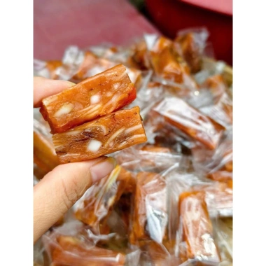 Túi 1Kg Kẹo Chuối Mãng Cầu Xiêm Dừa Non Thơm Ngon - Giá Tết 160.000₫