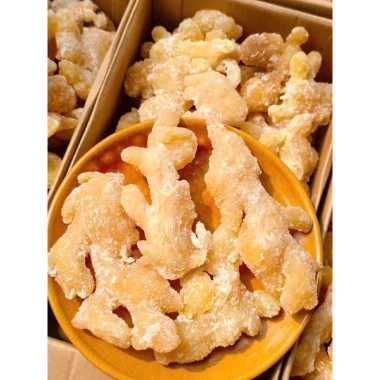 Túi 1Kg Mứt Gừng Sâm Nguyên Củ Thơm Ngon - Giảm Giá Tết Giá Chỉ 205.000đ 5