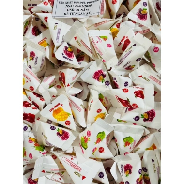 Túi 1kg Thạch Tam Giác Đức Phương - Trái Cây Mini, Thạch Rau Câu, Nước Cốt, Giá 45.000 VNĐ 4