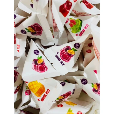 Túi 1kg Thạch Tam Giác Đức Phương - Trái Cây Mini, Thạch Rau Câu, Nước Cốt, Giá 45.000 VNĐ 6