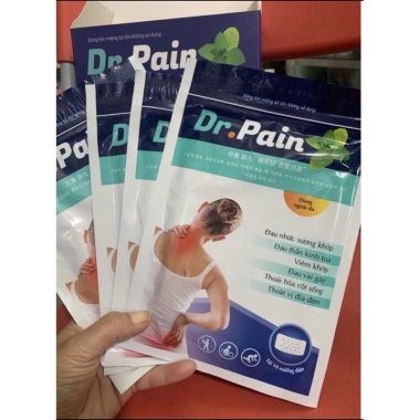 Túi 2 miếng cao dán thảo dược Dr Pain - Miếng dán giảm đau, chỉ 17.000đ