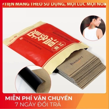 Túi 20 miếng Dán Giảm Đau Xương Khớp Đông Y Cao Dán Ngải Cứu - Giảm Nhức Mỏi Vai Gáy Cột Sống Lưng 13.000đ 7