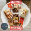 Túi 250g Hạt Ngon: Dẻ Cười, Mắc Ca, Hạnh Nhân, Óc Chó Vàng Đỏ - Biếu Tặng 54.900₫ 2
