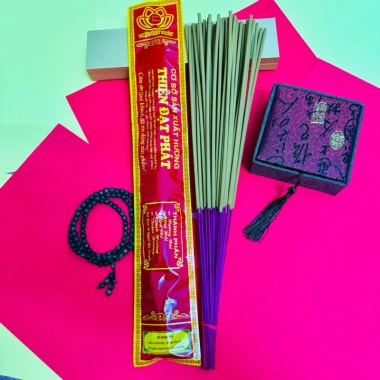 Túi 330 Nén Hương Bài Tàn Hồng – Hương Nhang Cao Cấp, Thơm Lâu, An Toàn, Giá 42.000đ