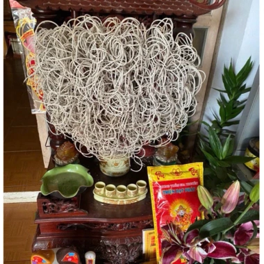 Túi 330 Nén Hương Bài Tàn Trắng - Hương Nhang Cao Cấp, Nhang Sạch An Toàn, Giá Ưu Đãi 42.000đ