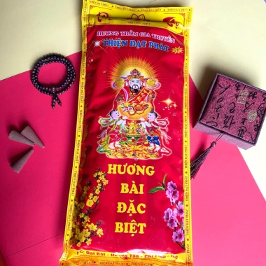 Túi 330 Nén Hương Bài Tàn Trắng - Hương Nhang Cao Cấp, Nhang Sạch An Toàn, Giá Ưu Đãi 42.000đ