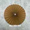 Túi 5 cái Quạt giấy tròn 15cm - Trang trí bàn tiệc, hộp quà Tết, giảm còn 48.950đ 2